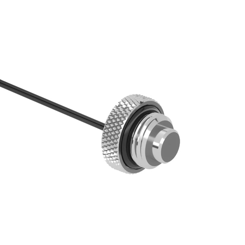 Barrowch G1/4 10K Temperature Sensor Stop Fitting - Silver - وصلات أنابيب